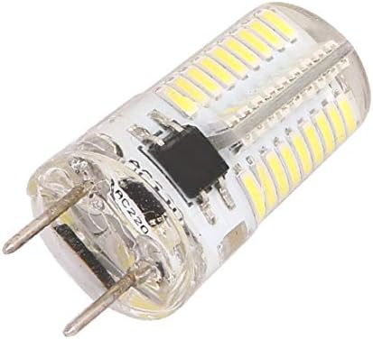 X-mosás ragályos 200V-240V LED Izzó Lámpa Epistar 80SMD-3014 LED Szabályozható G8-Fehér(Bombilla LED 200