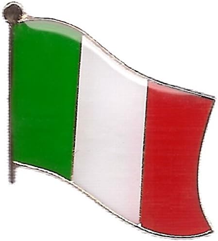 Csomag 3 olasz Zászló Hajtóka Csapok, Olaszország Zászlót Kitűző (3)