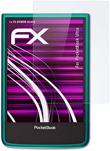 atFoliX Műanyag Üveg Védőfólia Kompatibilis Pocketbook Ultra Glass Protector, 9H Hibrid-Üveg FX Üveg kijelző