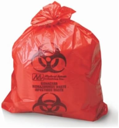 Orvosi Akció Biológiai hulladék zsák, 33 gal (125 / karton)
