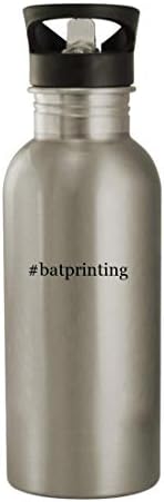 Akar beszélni velem Ajándékok batprinting - 20oz Rozsdamentes Acél Üveg Víz, Ezüst