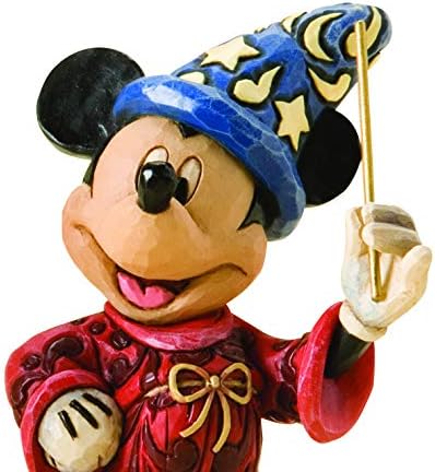 Disney Hagyományok által Jim Shore Varázsló Mickey Személyiség Jelentenek Kő Gyanta Figura, 4.25