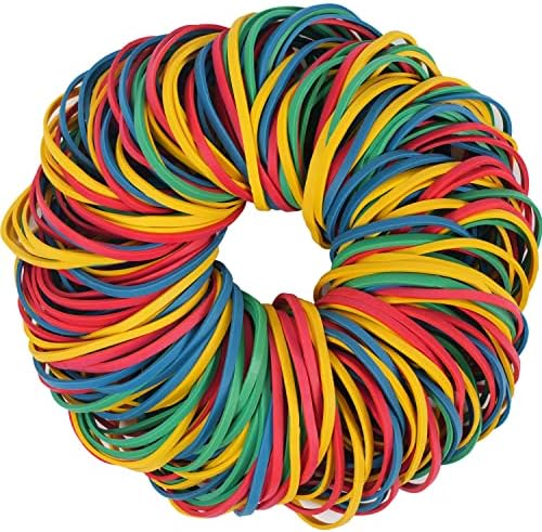 AMUU gumiszalag 33 színek gumi Körülbelül 200pcs size33 gumiszalag az Irodában, Iskolában, Otthon Erős,
