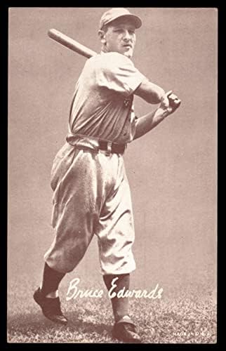 1947 Mutat, Bruce Edwards Brooklyn Dodgers (Baseball Kártya) EX Dodgers