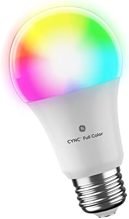 GE Cync 60 Wattos EQ 19 Színes Szabályozható Smart LED Villanykörte