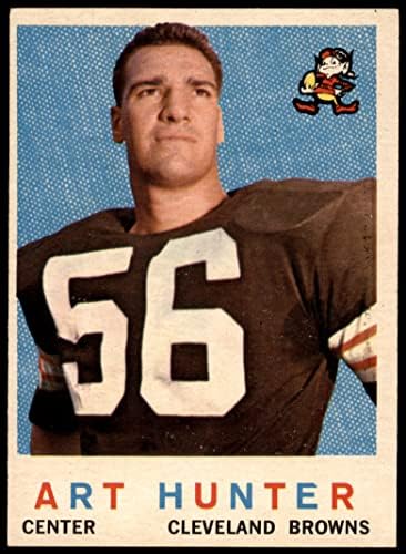 1959 Topps 92 Művészeti Vadász Cleveland Browns-FB (Foci Kártya) EX Browns-FB Notre Dame