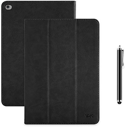 iPad levegő/Levegő 2 Esetben - Pénztárca Könyv [Állni View] Kártya burkolata Prémium Bőr Tok tartó iPad