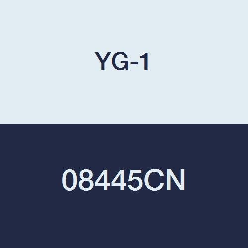 YG-1 08445CN HSSCo8 Végén Malom, 4 Fuvola, Hosszú, Center Vágás -, Ón -, fejezd be, 6-1/2 Hosszú, 1-1/4