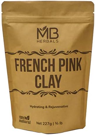 MB Gyógynövényeket, francia Rózsaszín Agyag 8 oz / 0.5 KG | Montmorrillonite Rózsaszín Agyag (francia