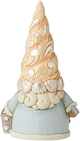 Enesco Jim Shore Geszt Patak Parti Kagyló Gnome Napszemüveggel Figura, 6.14 Inch, Többszínű