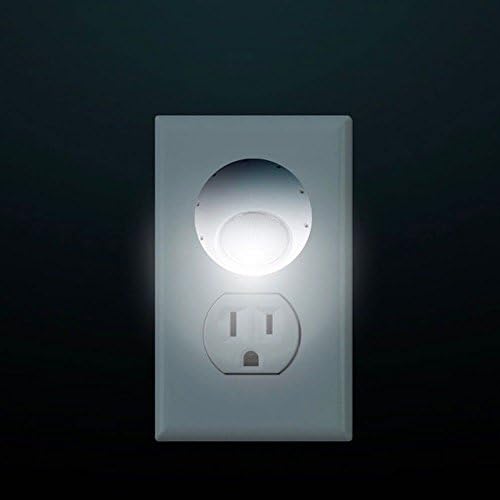 4 db LED Forgatható Érzékelő, Éjszakai Fény Útmutató Elforgatása Automatikus Vezérlés Csatlakoztassa Lámpa