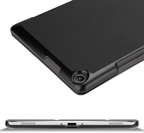 Cadorabo Tabletta Esetben Kompatibilis az Asus ZenPad 8.0 (8.0 Zoll) (Z380M) a Szatén Fekete – Ultra Vékony