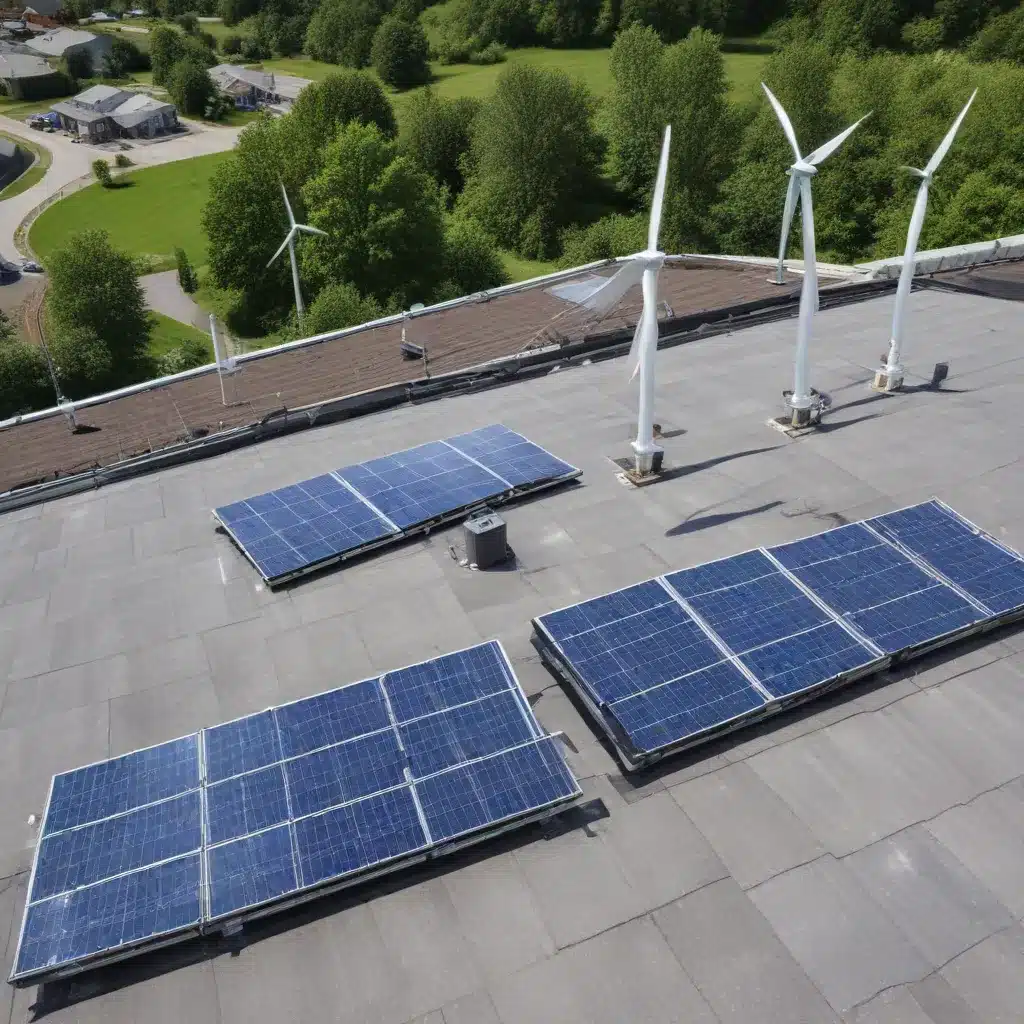 Flat Roof Maintenance: Incorporating Renewable Energy Solutions like Solar Panels and Wind Turbines