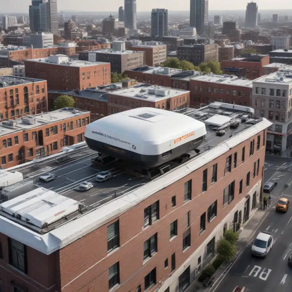 Navigating the world of roof-mounted autonomous infrastructure for urban logistics and delivery